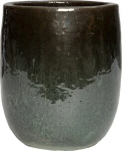 Nieuwkomers 1 Intratuin Bloempot Bungxe Groen D 26,5 H 30,5 Cm