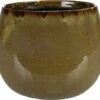 TS Bloempot Odile Bruin / Groen D 21 H 17 Cm
