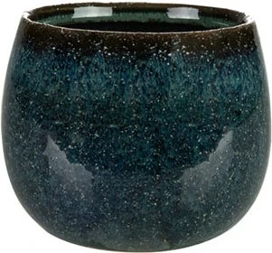 TS Bloempot Odile Groen / Blauw D 12 H 9 Cm 3 TS Bloempot Odile Groen / Blauw D 12 H 9 Cm