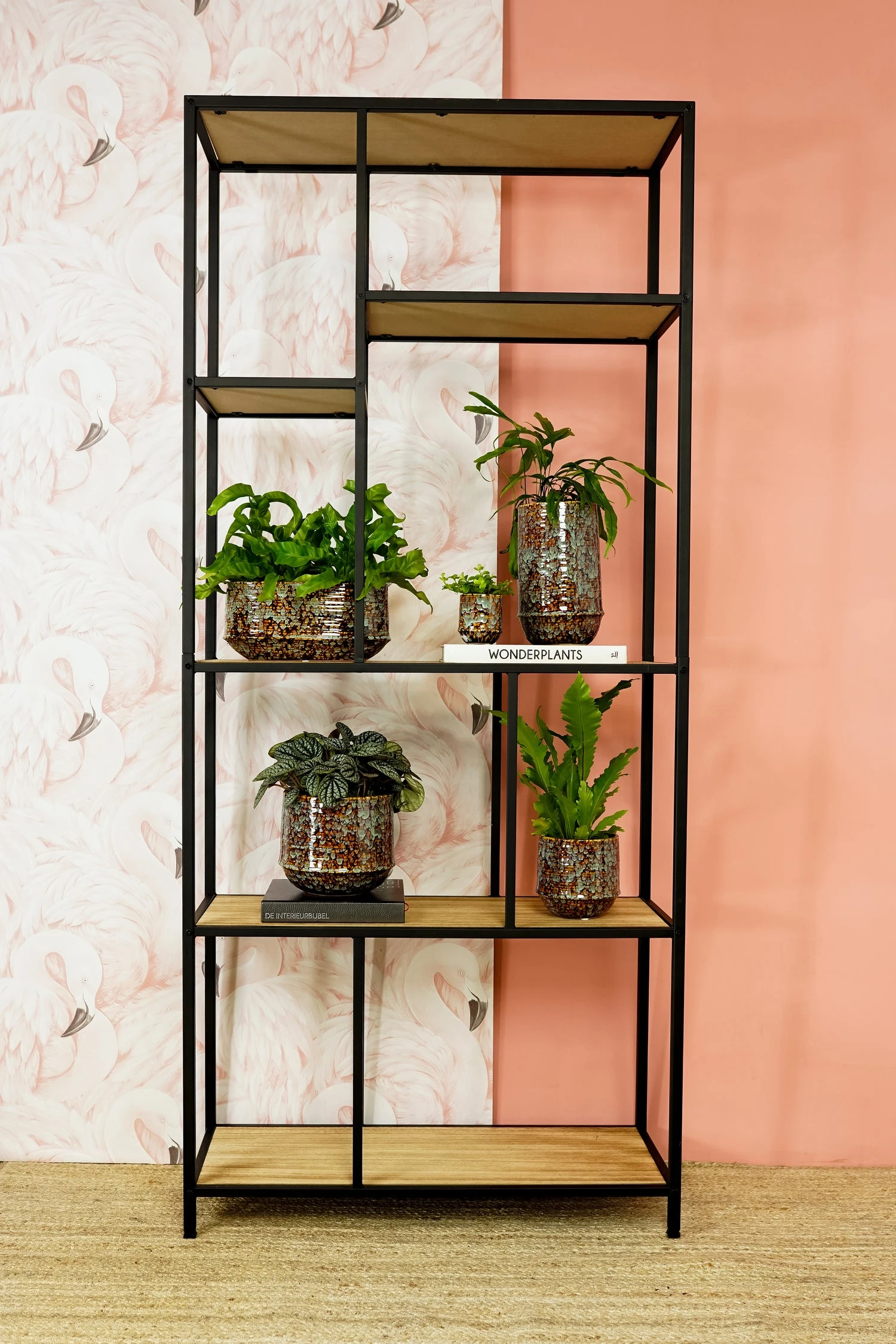 TS Bloempot Noud Bruin / Mint D 17 H 15 Cm 5 TS Bloempot Noud Bruin / Mint D 17 H 15 Cm - Afbeelding 3