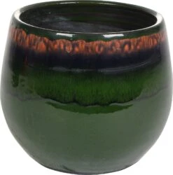 TS Bloempot Charlotte Groen D 16 H 13 Cm