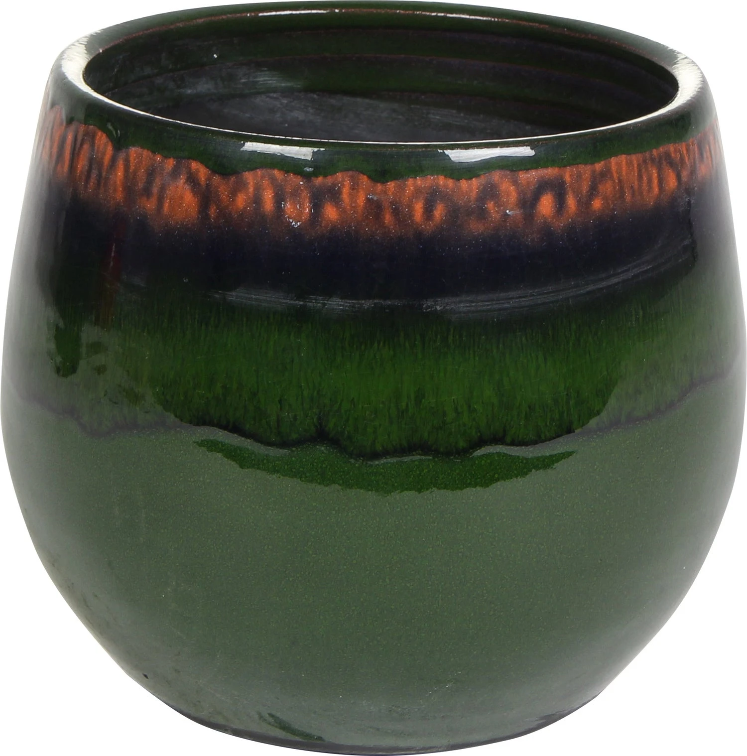 TS Bloempot Charlotte Groen D 16 H 13 Cm 3 TS Bloempot Charlotte Groen D 16 H 13 Cm