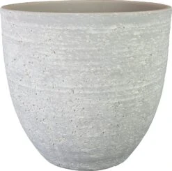 TS Bloempot Cas Grijs D 39 H 36 Cm