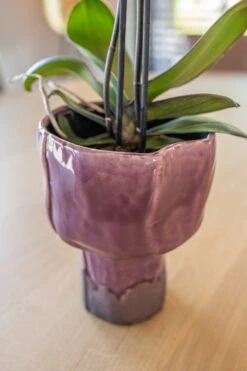 TS Bloempot Else Paars D 15 H 20 Cm -Talen Tools Winkel 8711355860745 3