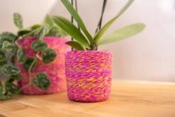 TS Bloempot Malin Roze D 12 H 12 Cm -Talen Tools Winkel 8711355870249 2