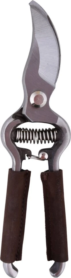 Esschert Design Snoeischaar Met Leren Handvat 2,5 X 5,5 X 20,5 Cm