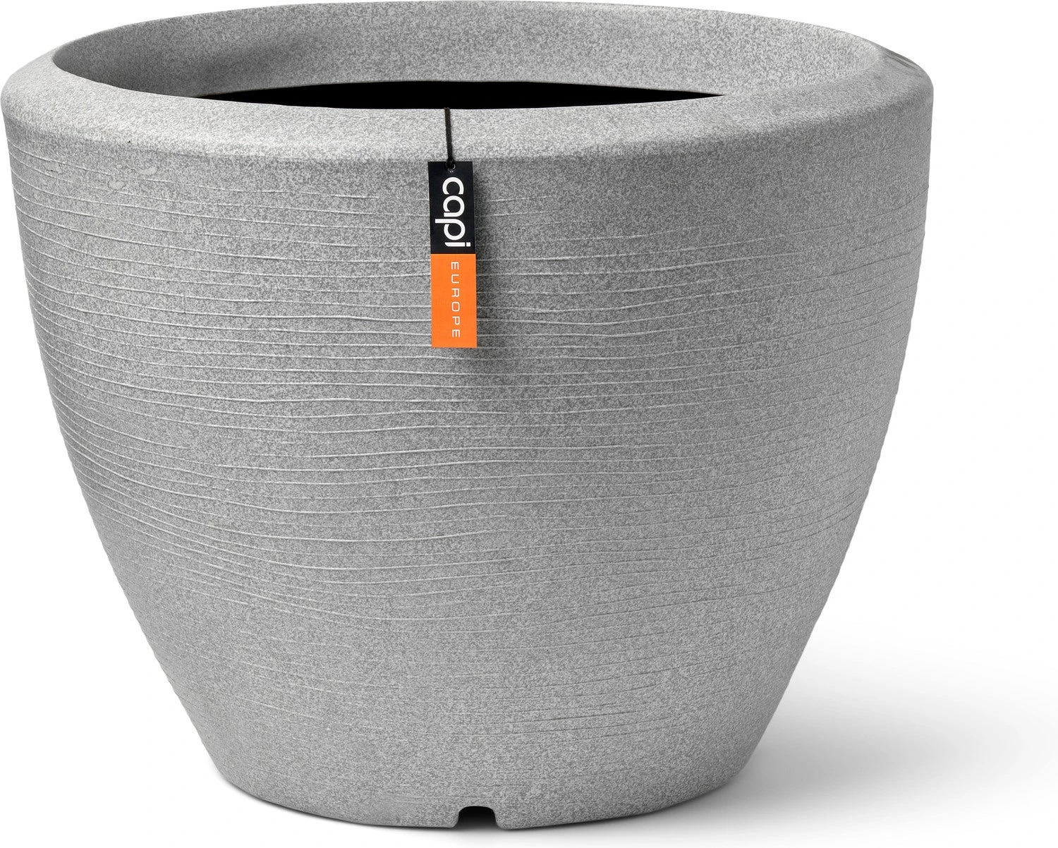 Capi Europe bloempot Granite grijs D 34 H 25 cm 3 Capi Europe bloempot Granite grijs D 34 H 25 cm