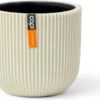 Capi Europe Bloempot Groove Beige D 17,2 H 15,3 Cm