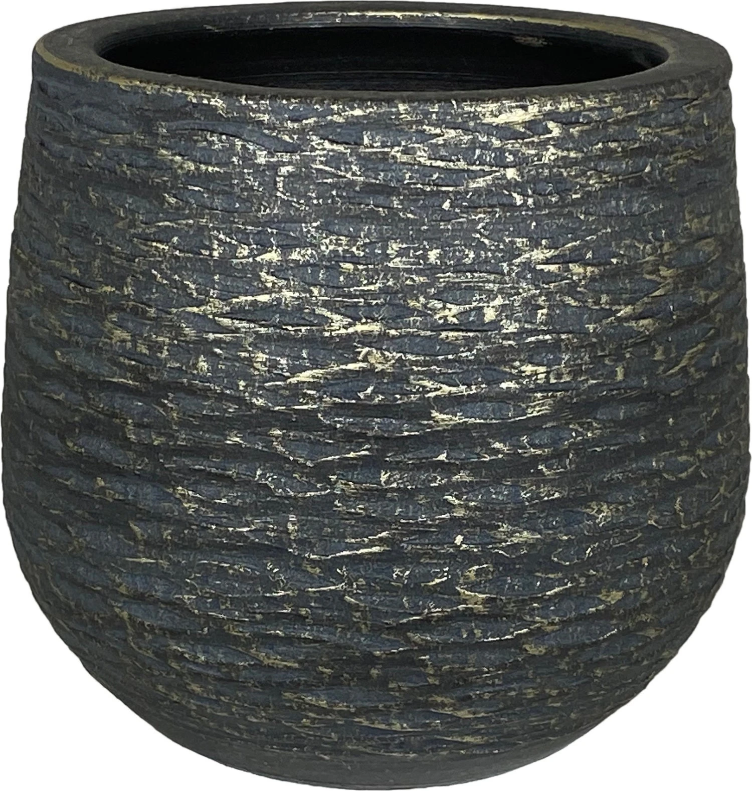 HS Bloempot Lissabon Zwart D 32 H 31 Cm 3 HS Bloempot Lissabon Zwart D 32 H 31 Cm