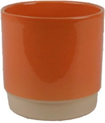 Gina Da Bloempot Eno Oranje D 10 H 10,5 Cm 3 Gina Da Bloempot Eno Oranje D 10 H 10,5 Cm