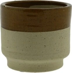 Gina Da Bloempot Nardis Bruin D 17 H 16 Cm