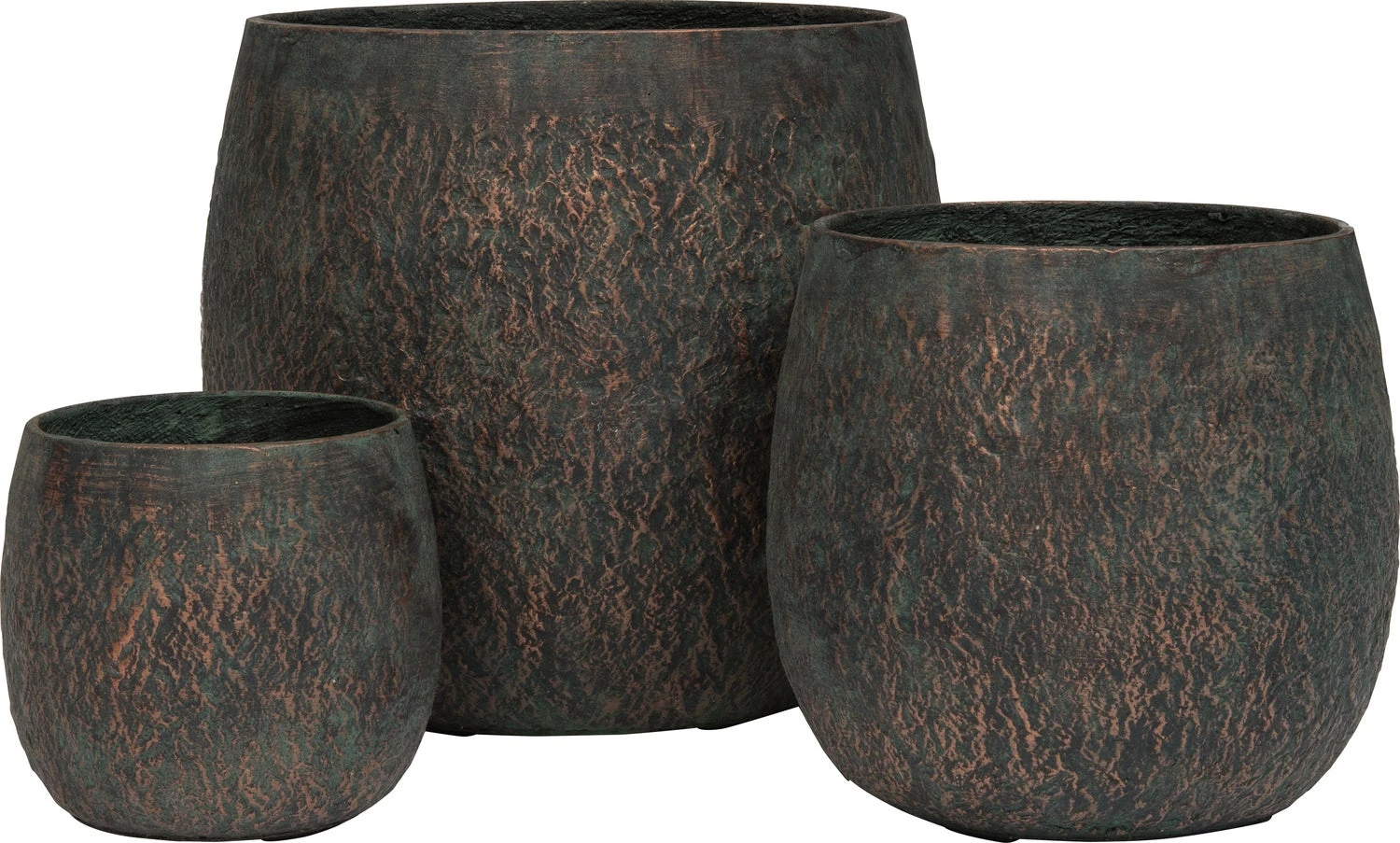 Intratuin Bloempot Laurenz Bruin D 34 H 31 Cm 4 Intratuin Bloempot Laurenz Bruin D 34 H 31 Cm - Afbeelding 2