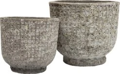 Intratuin Bloempot Thierry Grijs D 33 H 30 Cm 5 Intratuin Bloempot Thierry Grijs D 33 H 30 Cm -Talen Tools Winkel 8717263789963 2