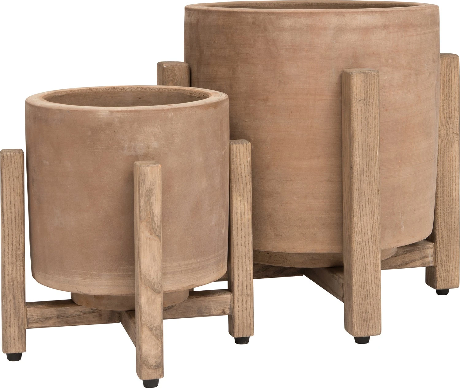 Intratuin Bloempot Op Poten Wanda Terracotta D 31 H 31 Cm 4 Intratuin Bloempot Op Poten Wanda Terracotta D 31 H 31 Cm - Afbeelding 2