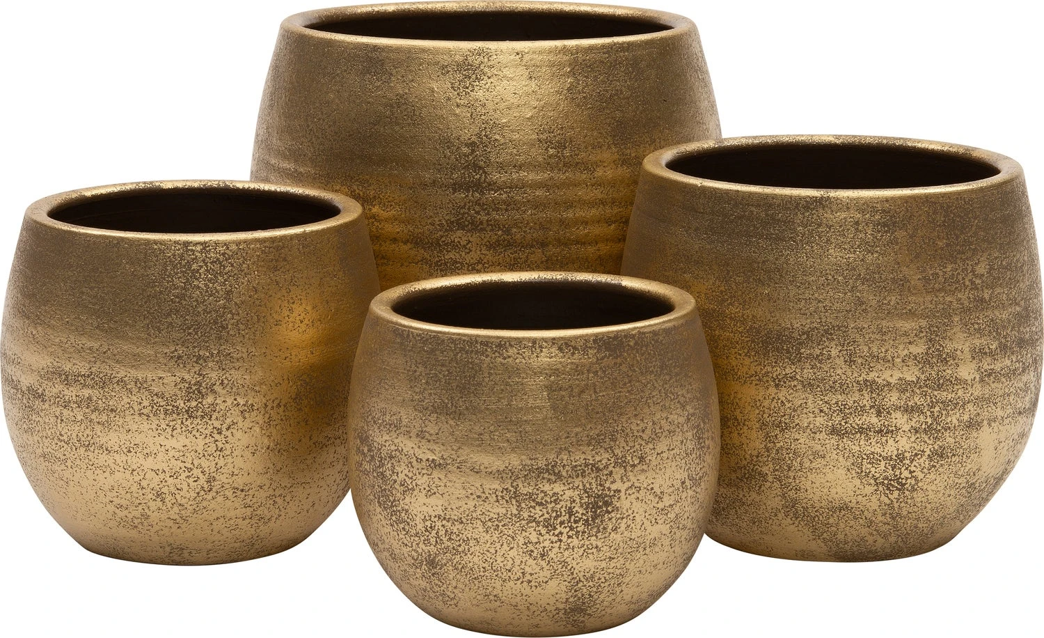 Intratuin Bloempot Giorgio Goud D 20 H 22 Cm 4 Intratuin Bloempot Giorgio Goud D 20 H 22 Cm - Afbeelding 2