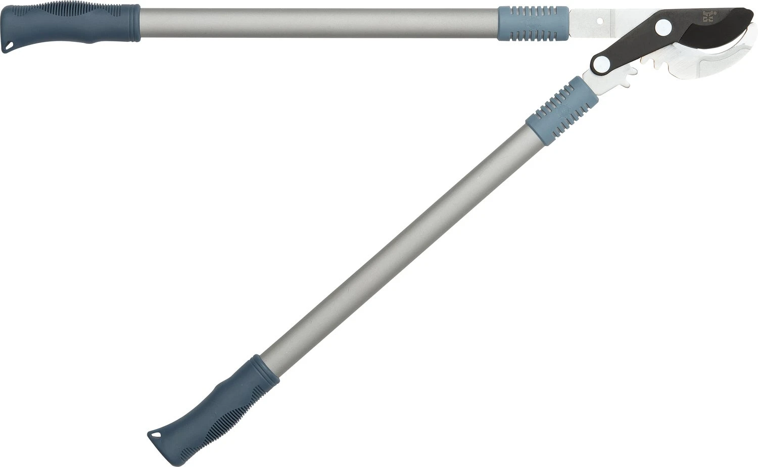 Intratuin Premium Takkenschaar Aluminium Blauw/zilver 4 Intratuin Premium Takkenschaar Aluminium Blauw/zilver - Afbeelding 2