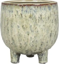 Bela Arte Bloempot Op Poten Sierra Wit D 15 H 15 Cm