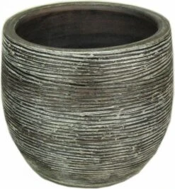 Bela Arte Bloempot Birma D 14 H 13 Cm Oud Bruin