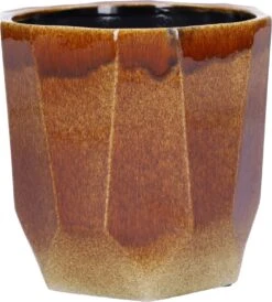 Duif Bloempot Geo Bruin D 13 H 13,2 Cm