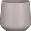 Mica Decorations Bloempot Amber Taupe D 12,5 H 13,5 Cm