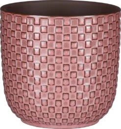 Mica Decorations Bloempot Daan Roze D 13,5 H 13 Cm