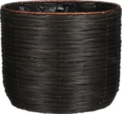 Mica Decorations Bloempot Cleave Zwart D 36 H 30 Cm