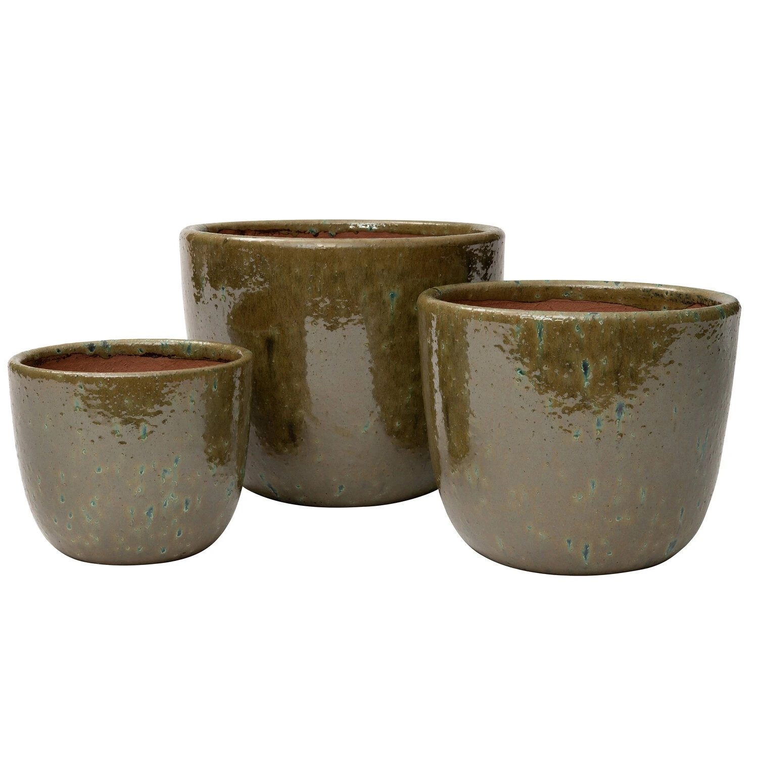 Intratuin Bloempot Erland Groen D 23 H 19 Cm 4 Intratuin Bloempot Erland Groen D 23 H 19 Cm - Afbeelding 2