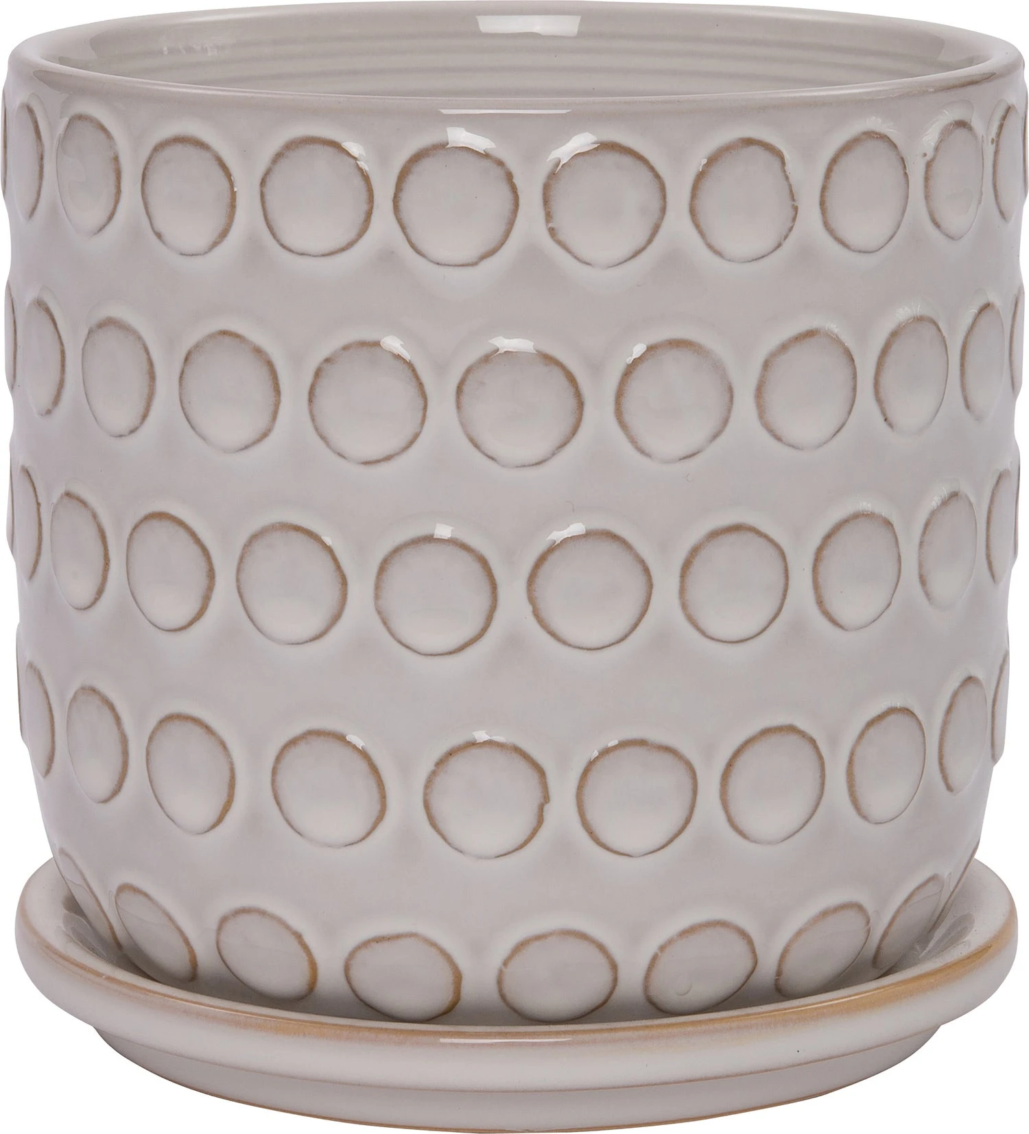 Intratuin Bloempot Thorin Wit D 17 H 16 Cm 3 Intratuin Bloempot Thorin Wit D 17 H 16 Cm