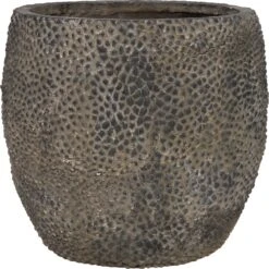 Intratuin Bloempot Donny Grijs D 35 H 32 Cm