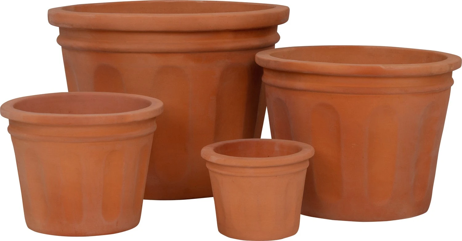 Intratuin bloempot Gary terracotta D 20 H 15 cm 4 Intratuin bloempot Gary terracotta D 20 H 15 cm - Afbeelding 2