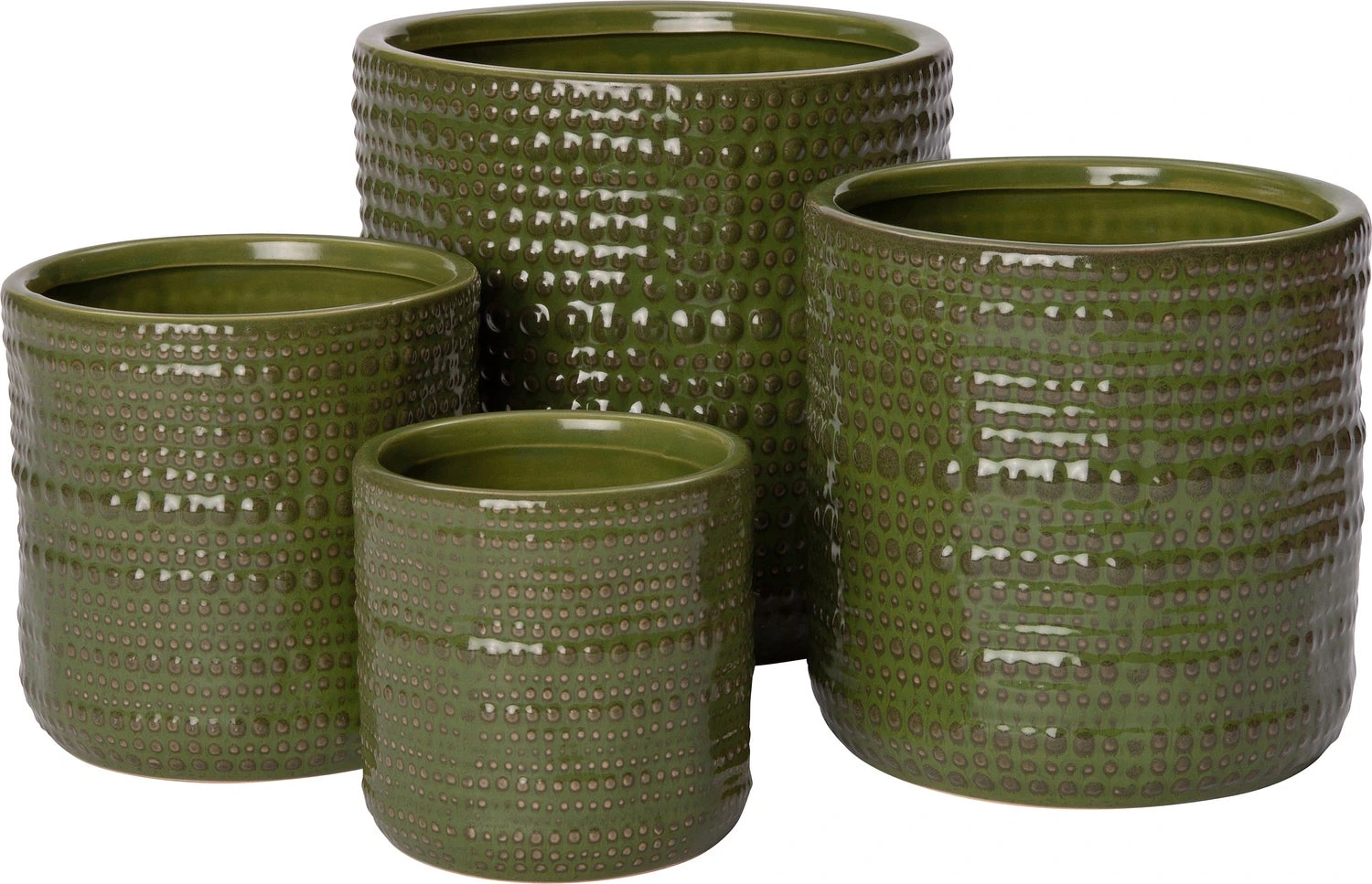 Intratuin Bloempot Farore Groen D 11 H 11 Cm 4 Intratuin Bloempot Farore Groen D 11 H 11 Cm - Afbeelding 2