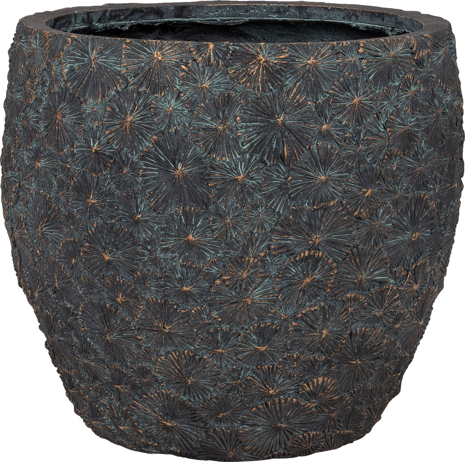 Intratuin Bloempot Joanna Blauw D 26 H 25 Cm 3 Intratuin Bloempot Joanna Blauw D 26 H 25 Cm