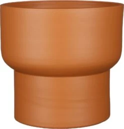 Mica Decorations Bloempot Op Voet Riva Terracotta D 17 H 15 Cm
