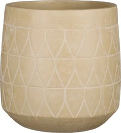 Mica Decorations Bloempot Sahara Beige D 36 H 36 Cm