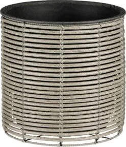 Mica Decorations Bloempot Cesena Grijs D 32 H 33 Cm