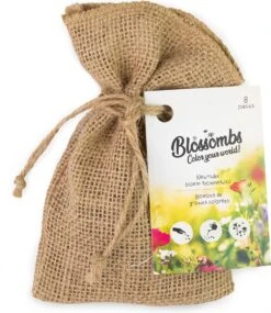 Blossombs Jute Zak Zaadbommen 8 Stuks