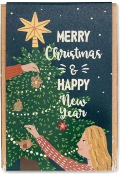 Blossombs Zaadbommen Giftbox Kerst Mini 6,5 X 9 X 2 Cm