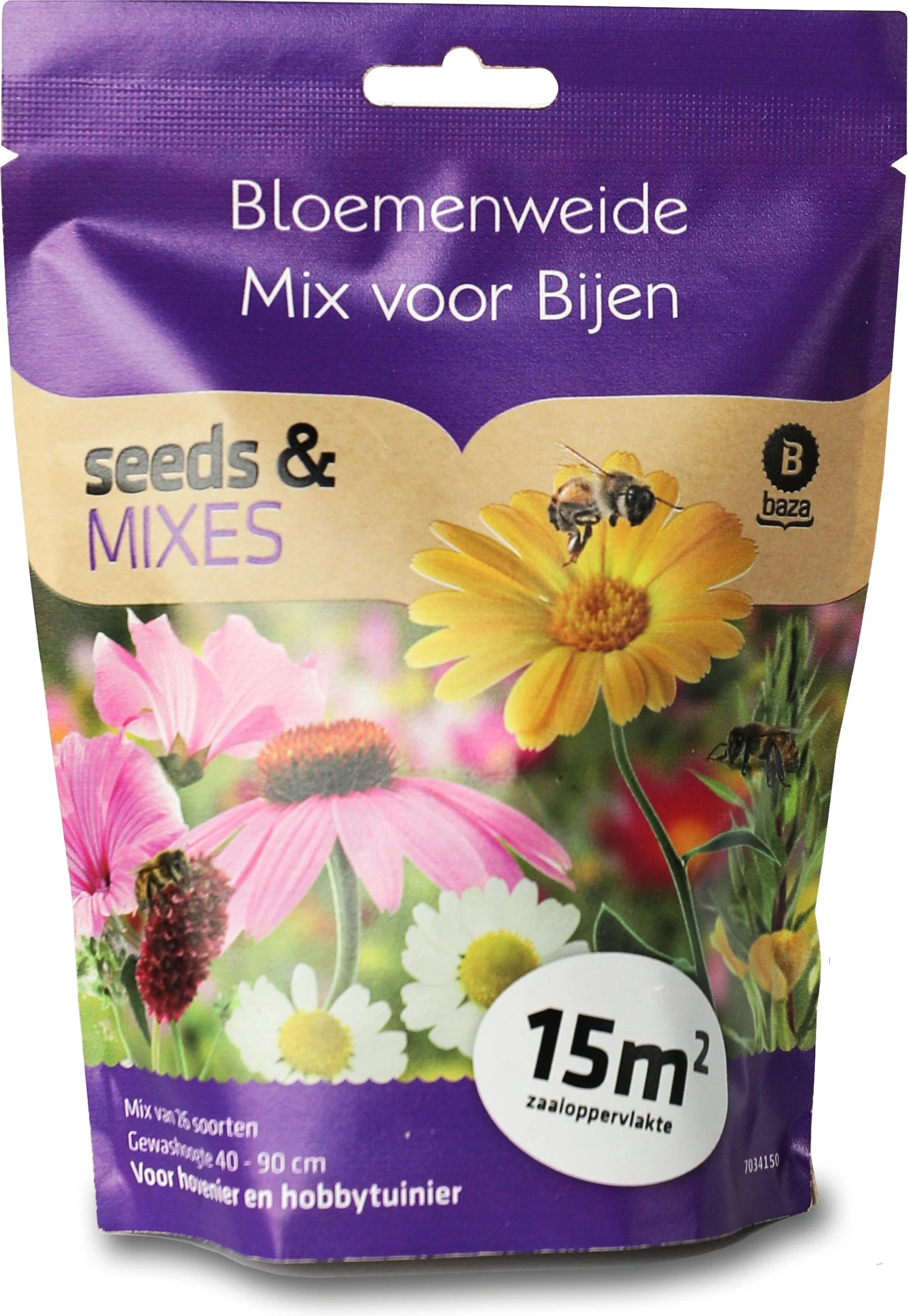 Baza Seeds & Mixes Bloemenweide Zaad Bijen 3 Baza Seeds & Mixes Bloemenweide Zaad Bijen