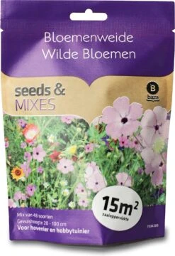 Baza Seeds & Mixes Bloemenweide Zaad Wilde Bloemen