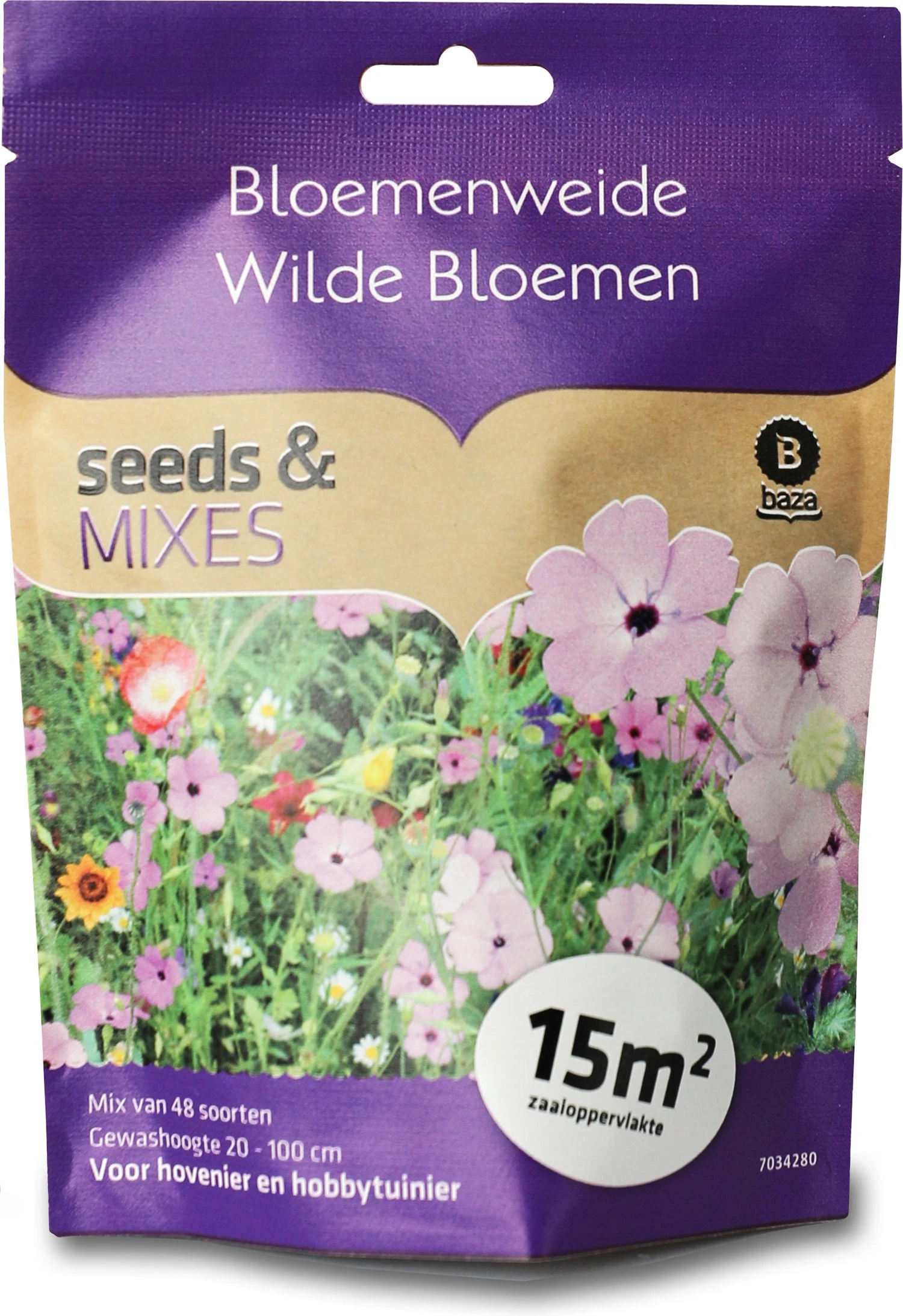 Baza Seeds & Mixes Bloemenweide Zaad Wilde Bloemen 3 Baza Seeds & Mixes Bloemenweide Zaad Wilde Bloemen
